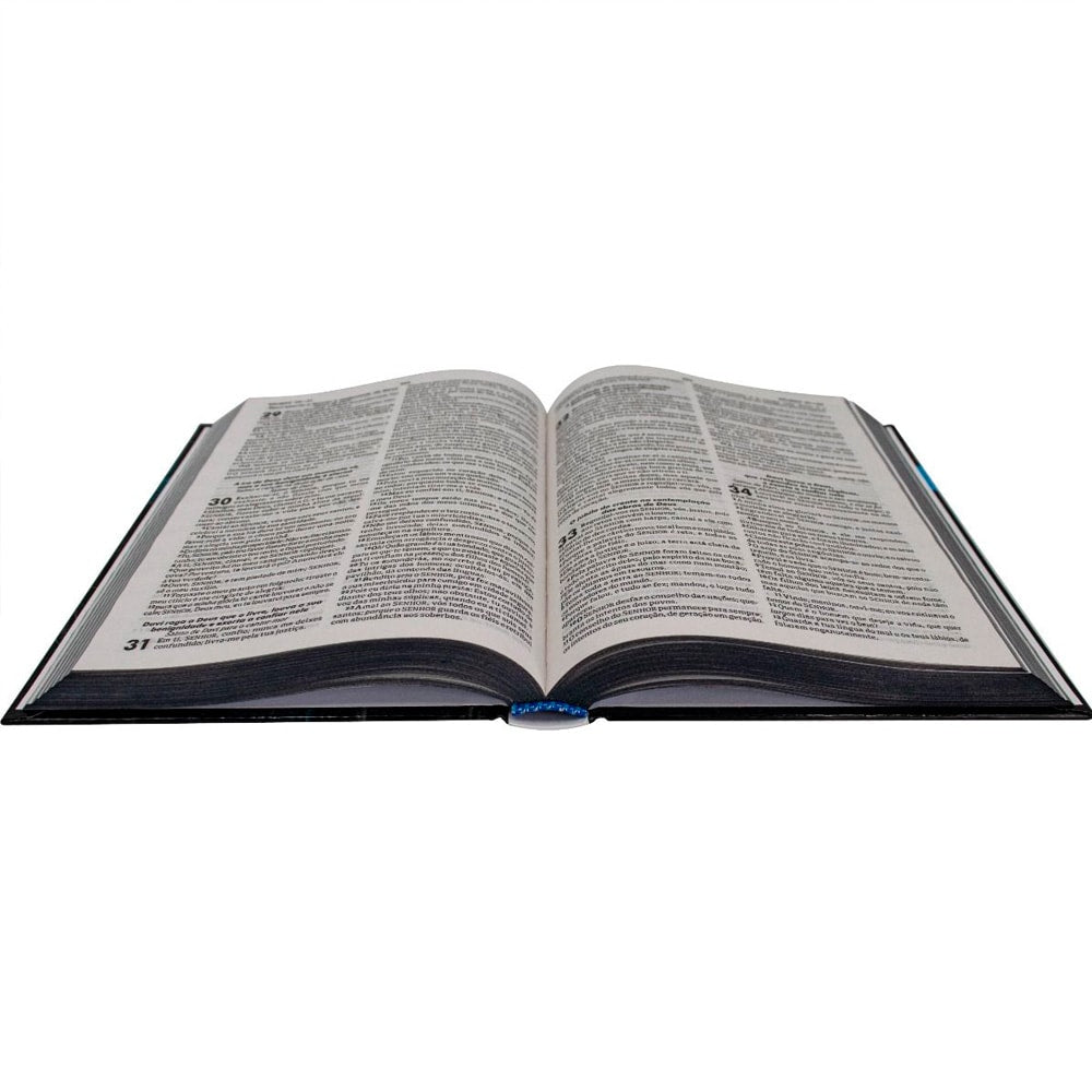 Bíblia Sagrada Leão Azul | ARC | Letra Normal | Capa Dura Evangelismo