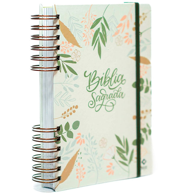 Bíblia Anote Slim | NVT | Capa Espiral Meu Repouso