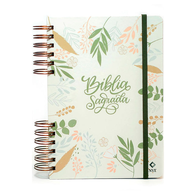 Bíblia Anote Slim | NVT | Capa Espiral Meu Repouso