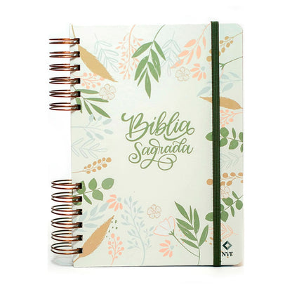 Bíblia Anote Slim | NVT | Capa Espiral Meu Repouso