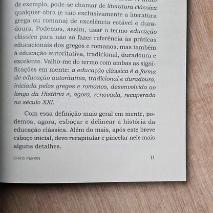 Introdução à Educação Cristã Clássica | Chris Perrin