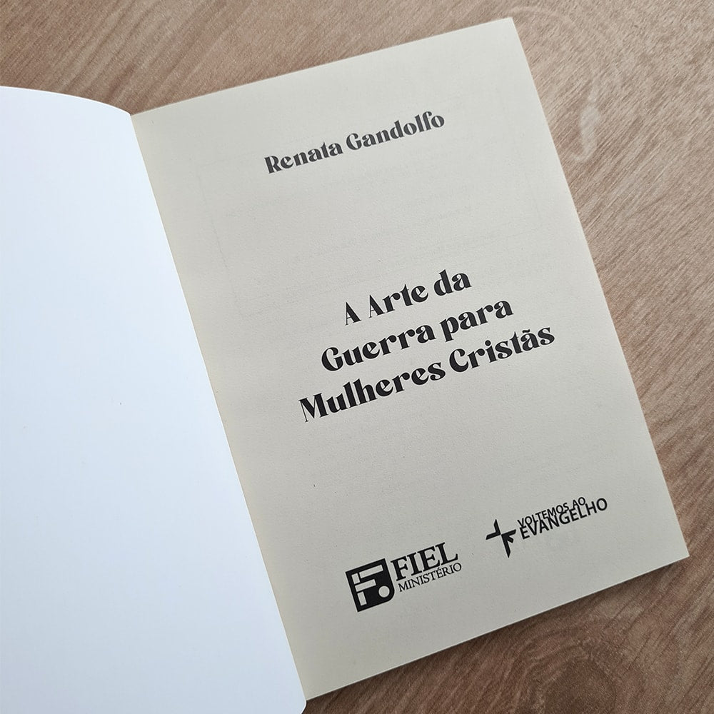 A Arte da Guerra para Mulheres Cristãs | Renata Gandolfo