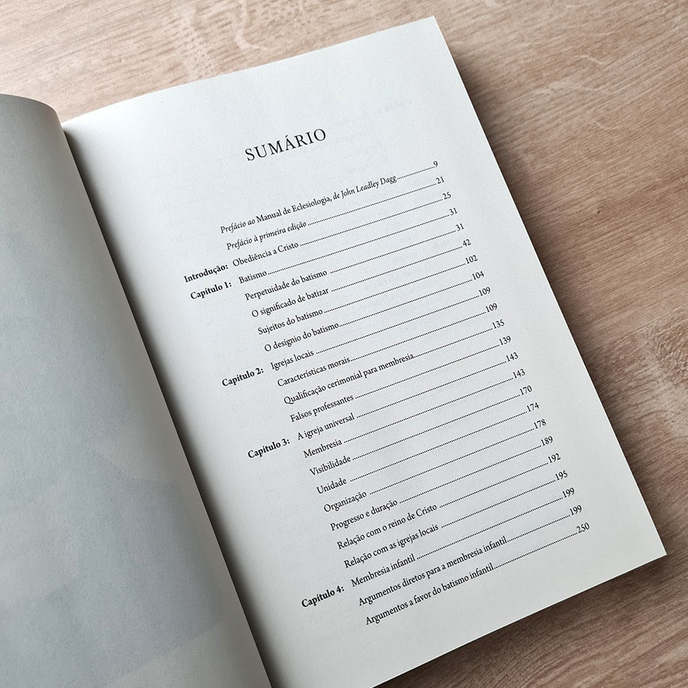 Box Manual de Teologia e Eclesiologia | John Leadley Dagg
