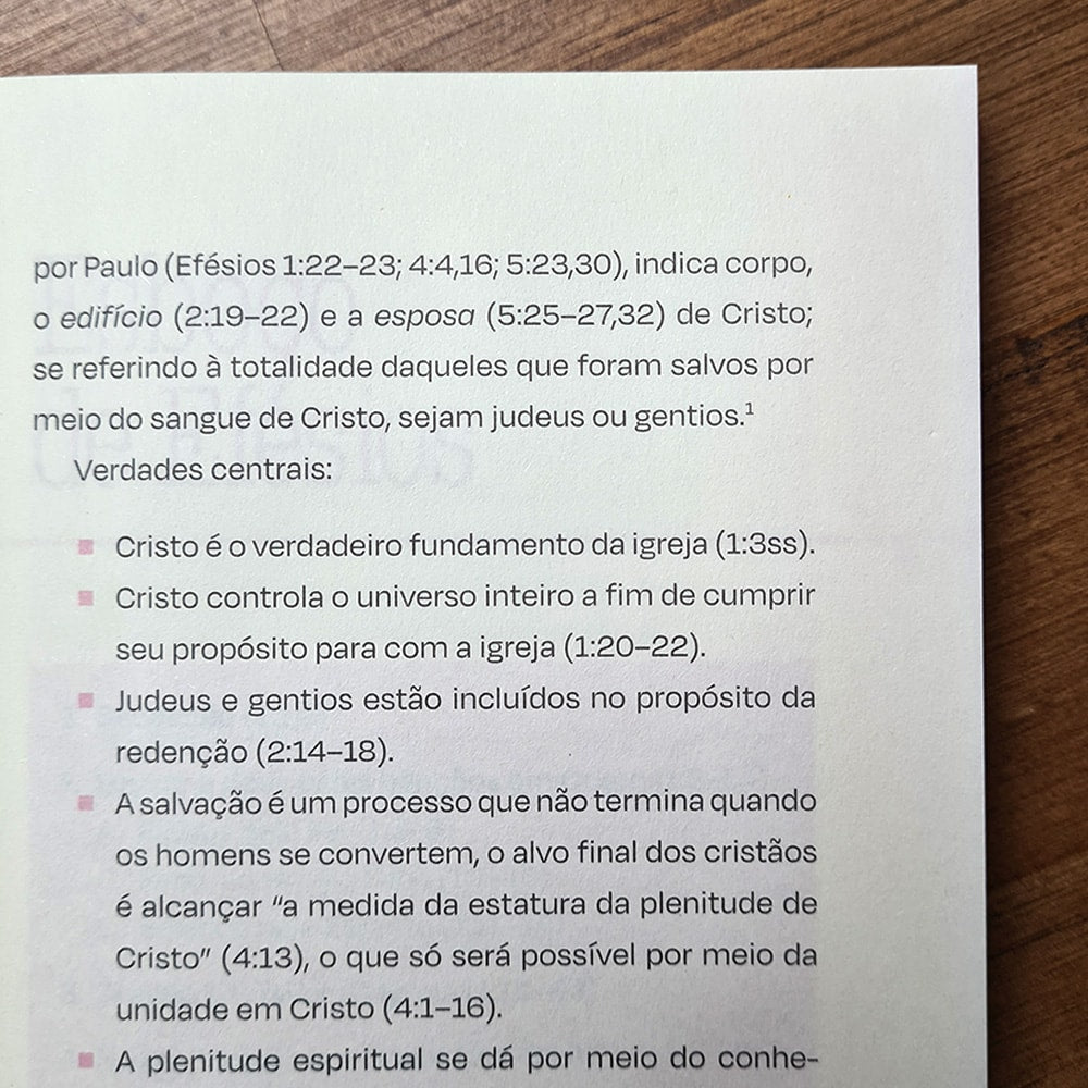 Efésios para Nós | Estudo Bíblico Indutivo | Prisca Lessa
