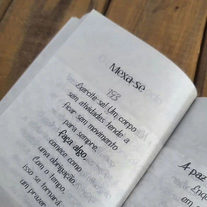 Devocional Bons Pensamentos | Capa Brochura com Estojo
