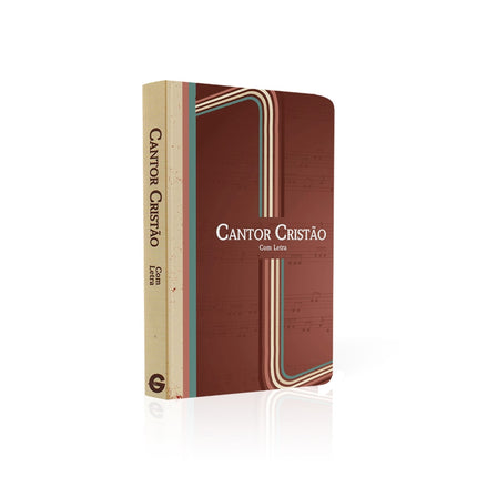 Cantor Cristão Médio com Letra | Capa Brochura