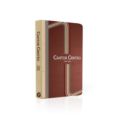 Cantor Cristão Médio com Letra | Capa Brochura