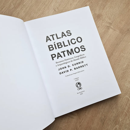Atlas Bíblicos Patmos | John D Currid e David P Barrett