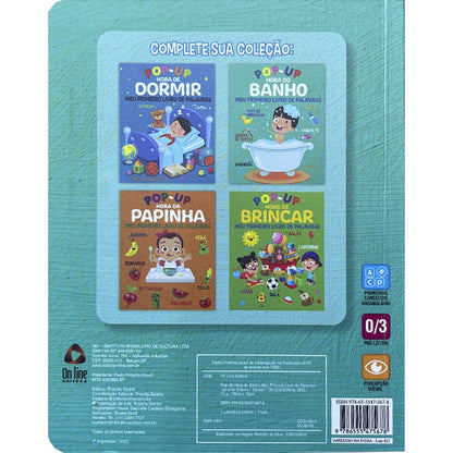 Pop-Up Hora do Banho | Meu Primeiro Livro de Palavras