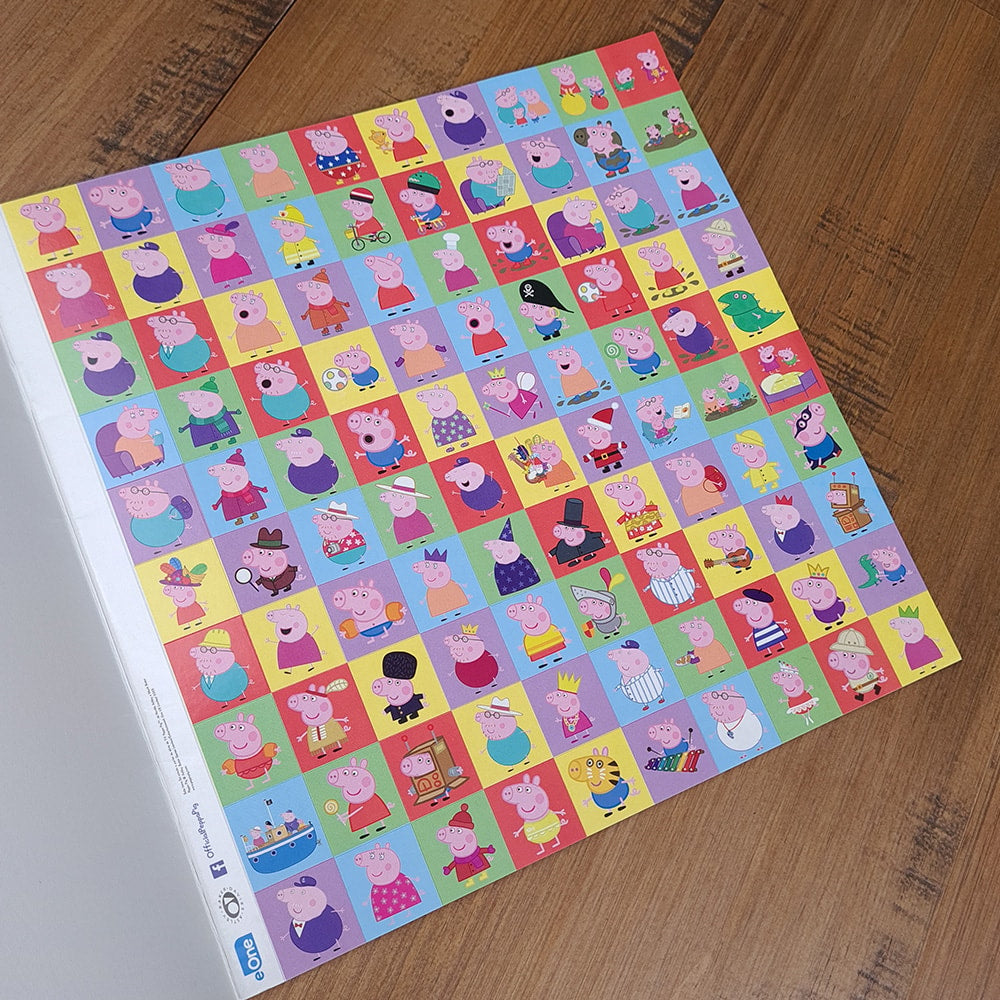 Livro Hora de Pintar | Peppa Pig | 100 Adesivos Divertidos