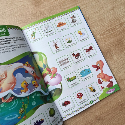 Livro Contos de Fadas Nilíngues | 500 Palavras para Aprender Inglês