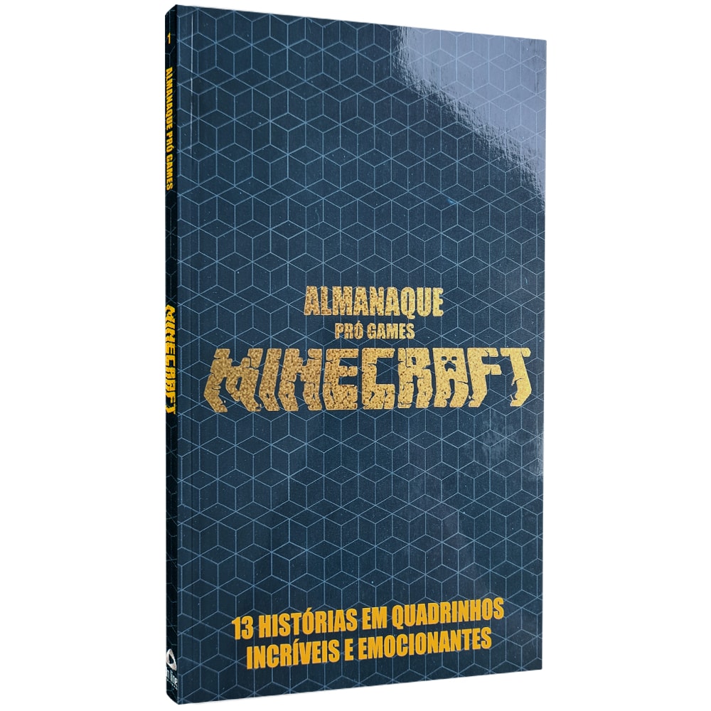 Almanaque Pró Games Minecraft | 13 Histórias em Quadrinhos | Capa  Cinza
