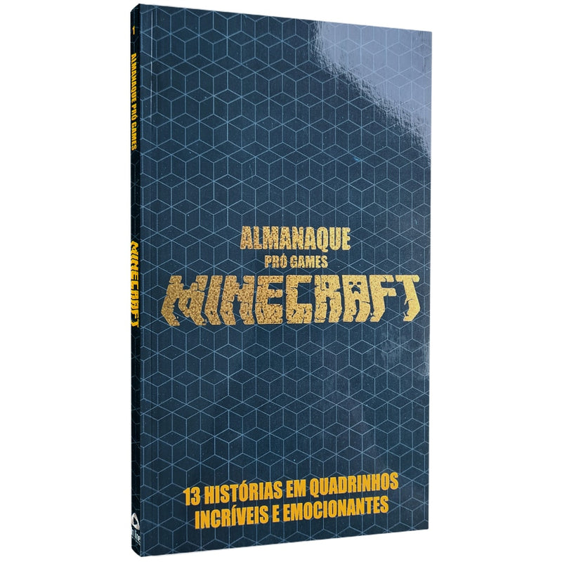 Almanaque Pró Games Minecraft | 13 Histórias em Quadrinhos | Capa  Cinza
