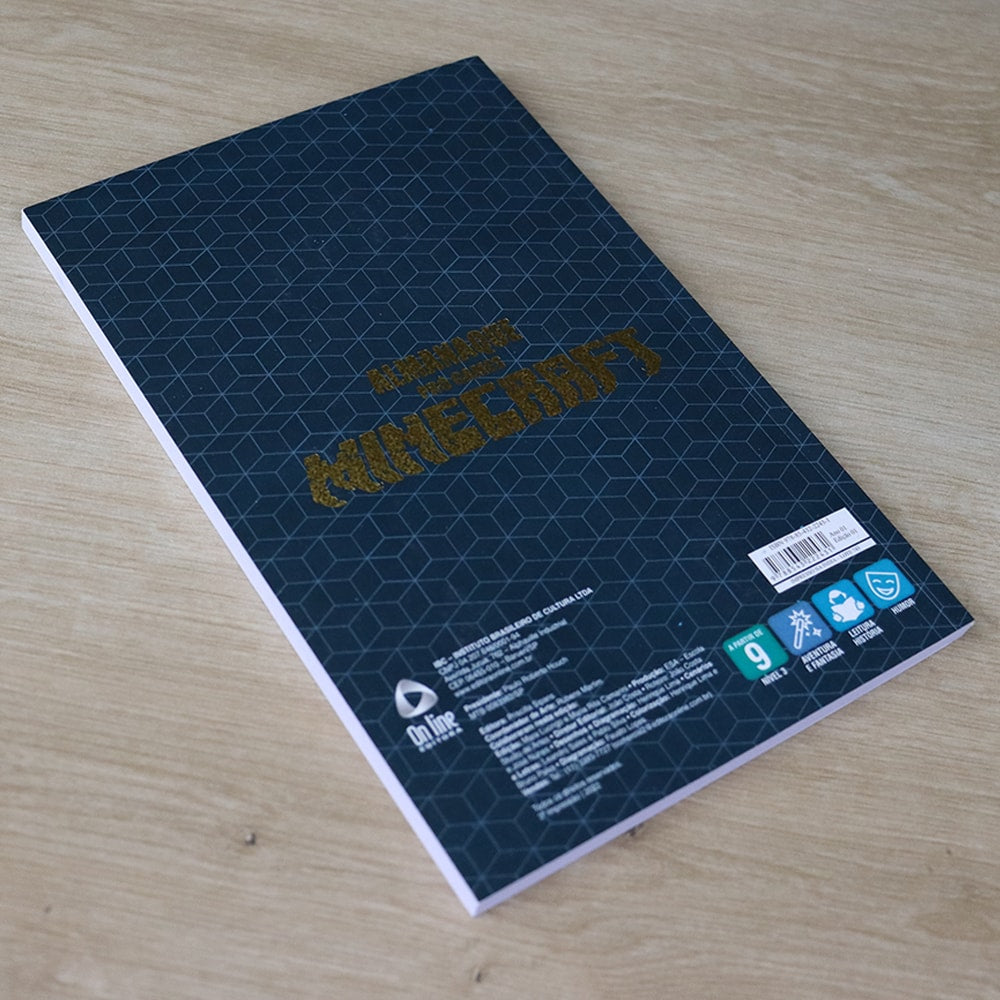 Almanaque Pró Games Minecraft | 13 Histórias em Quadrinhos | Capa  Cinza