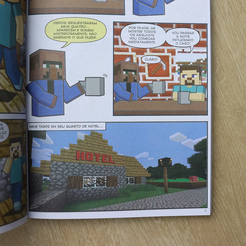 Almanaque Pró Games Minecraft | 13 Histórias em Quadrinhos | Capa  Cinza