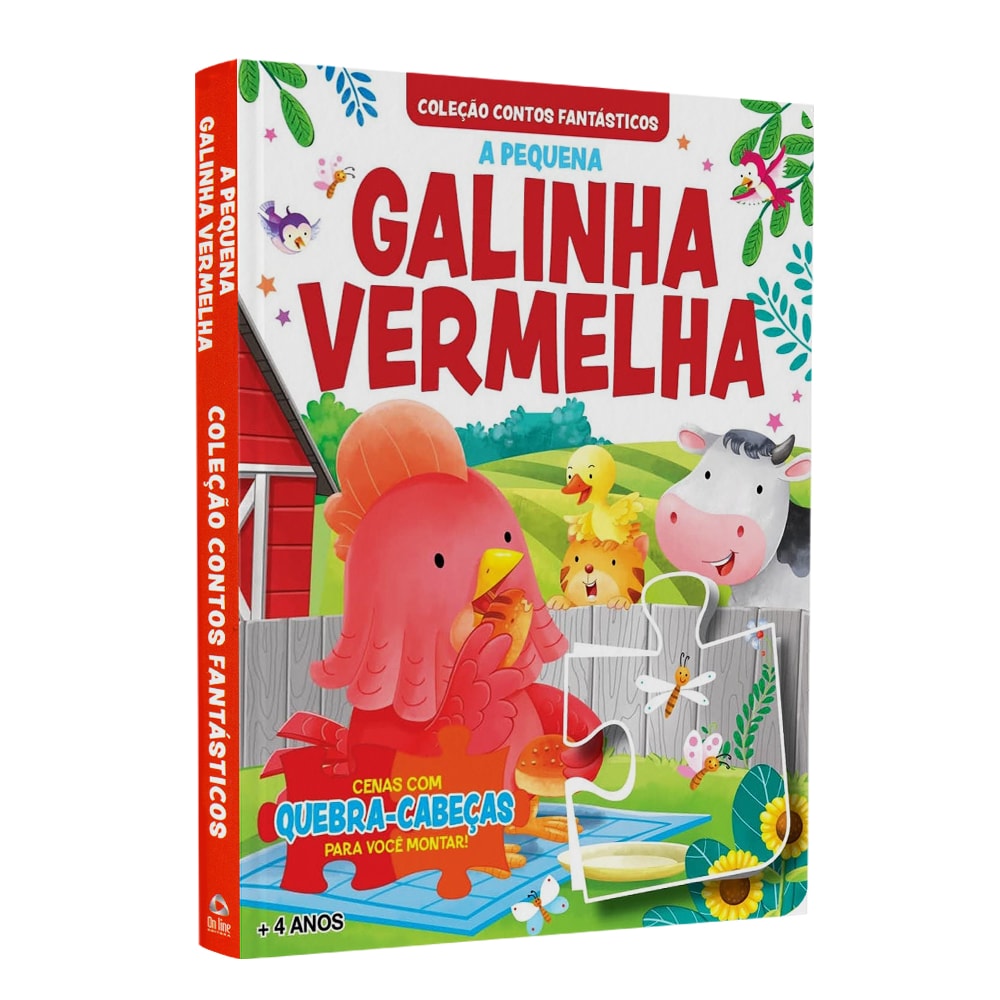 Coleção Contos Fantásticos | A Pequena Galinha Vermelha