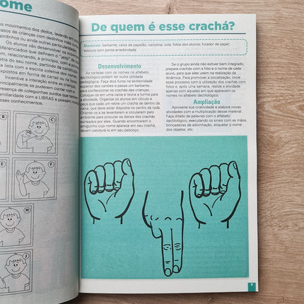 Livro O Grande Livro de Libras | Atividades para Trabalhar a Língua de Sinais