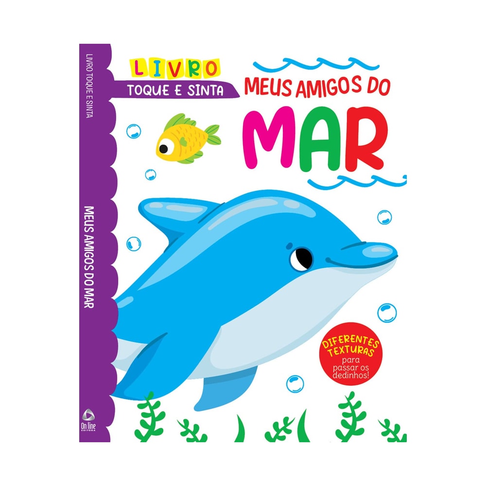 Livro Toque e Sinta | Maus Amigos do Mar