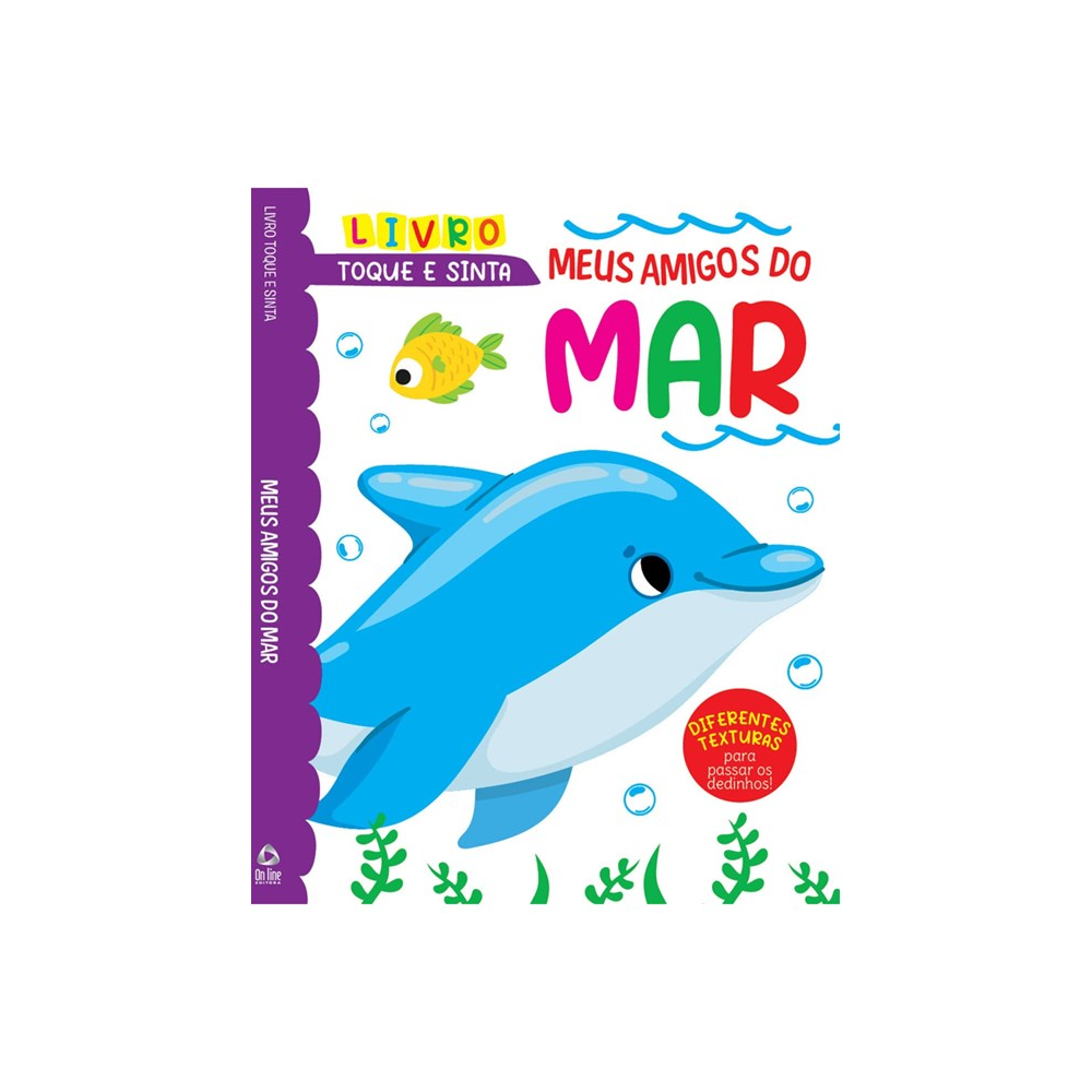 Livro Toque e Sinta | Maus Amigos do Mar