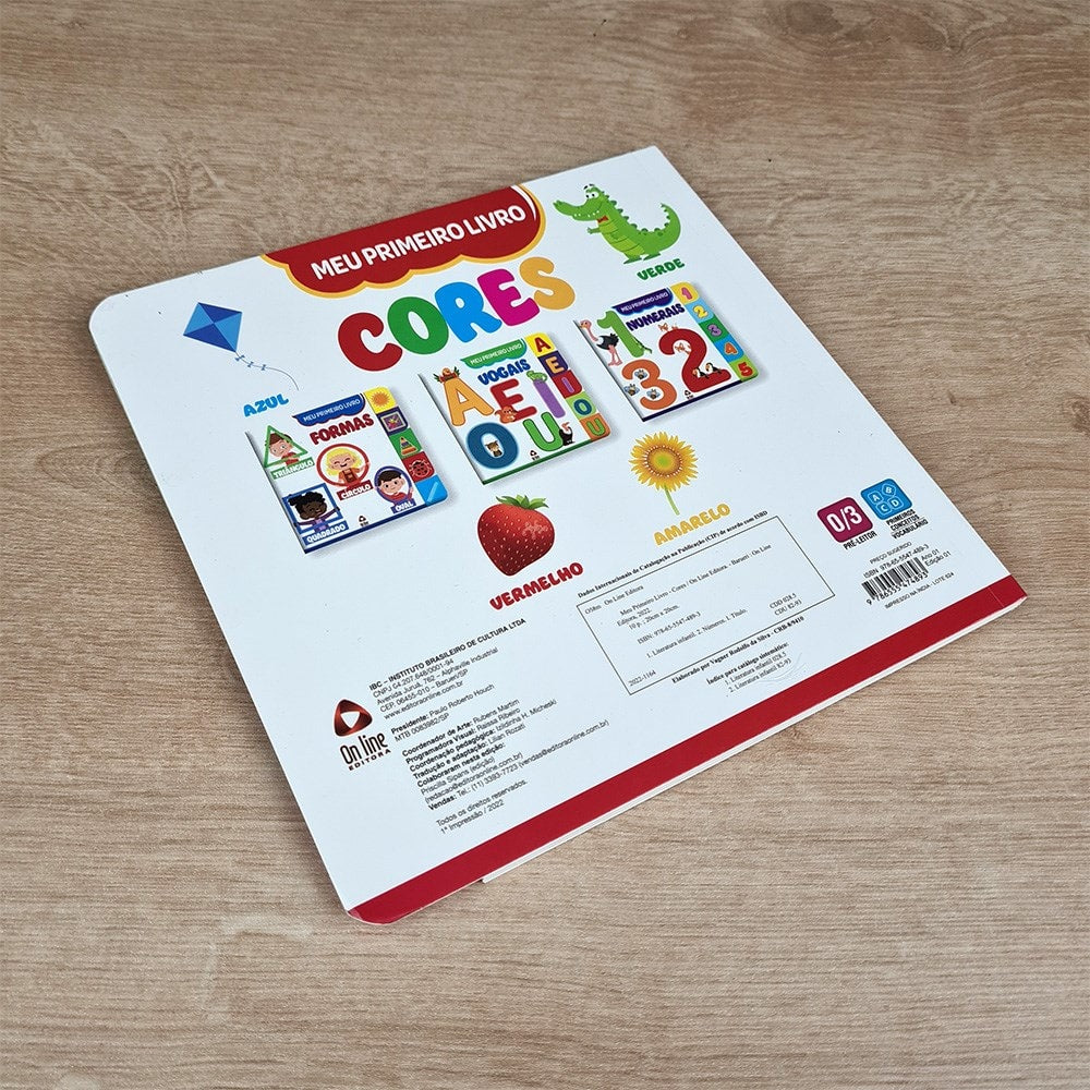 Meu Primeiro Livro | Cores
