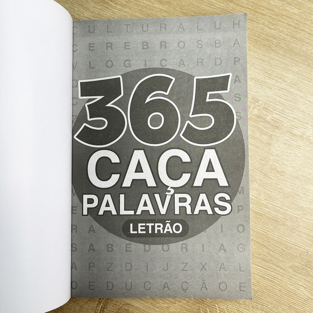 Almanaque Passatempo Sabe-Tudo | 365 Caça Palavras | Letrão | Literatura Brasileira