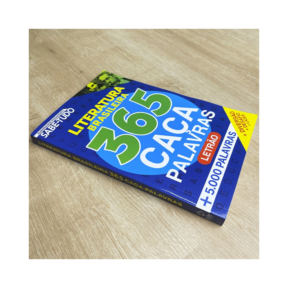 Almanaque Passatempo Sabe-Tudo | 365 Caça Palavras | Letrão | Literatura Brasileira