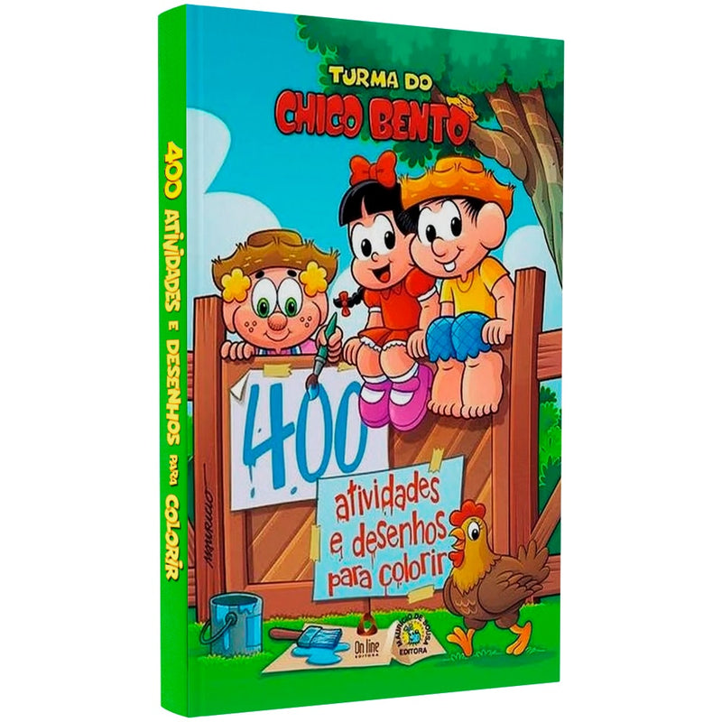 Turma do Chico Bento | 400 Atividades e Desenhos para Colorir