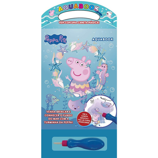 Aquabook Peppa Pig | Vem com Uma Caneta Magica