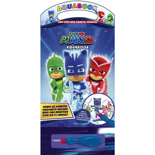 Aquabook PjMasks | Vem com Uma Caneta Magica
