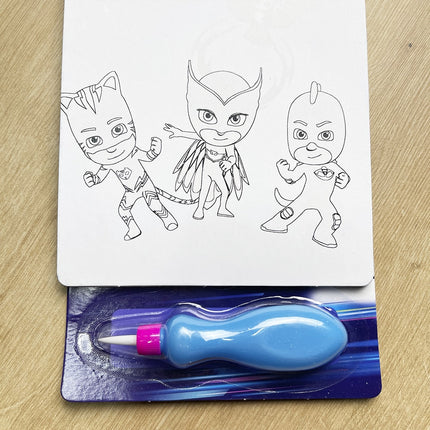 Aquabook PjMasks | Vem com Uma Caneta Magica