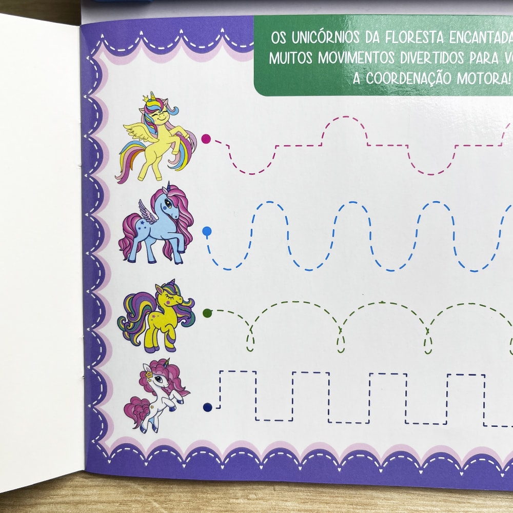 Escolinha Divertida | Floresta Encantada de Unicórnios | Cordenação Motora