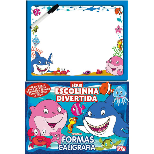 Série Escolinha Divertida | Aprenda Formas Caligrafia