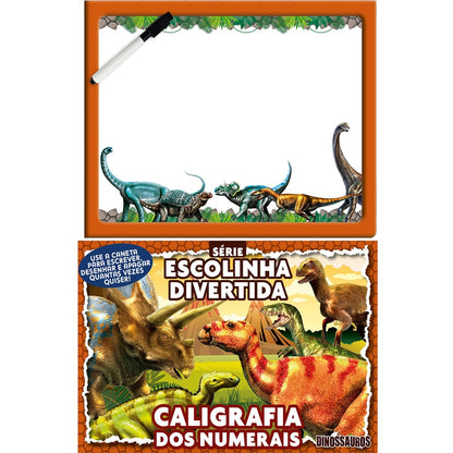 Escolinha Divertida | Dinossauros | Caligrafia dos Numerais