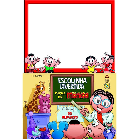 Escolinha Divertida | Turma da Mônica | Caligrafia do Alfabeto