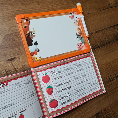 Escolinha Divertida | Turminha da Fazenda | Cores e Caligrafia