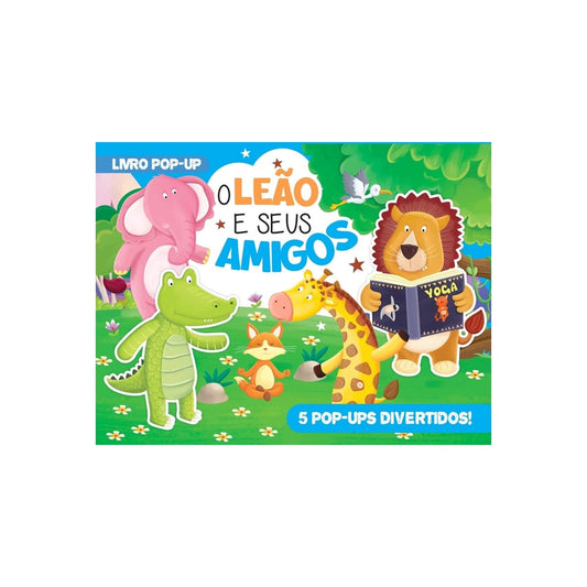 O Leão e Seus Amigos | Livro Pop-Up