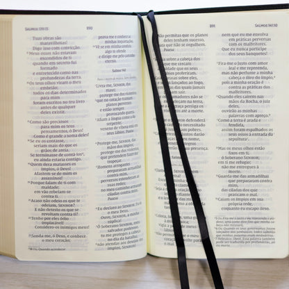 Bíblia Sagrada | NVI | Letra Grande | Couro Soft Preta