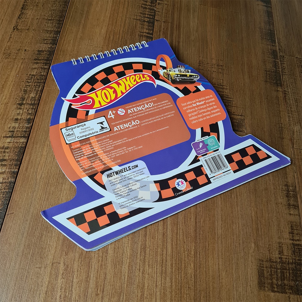 Hot Wheels | Os Mais Rápidos da História | Livro com Adesivos