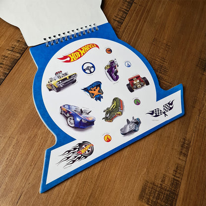 Hot Wheels | Os Mais Rápidos da História | Livro com Adesivos
