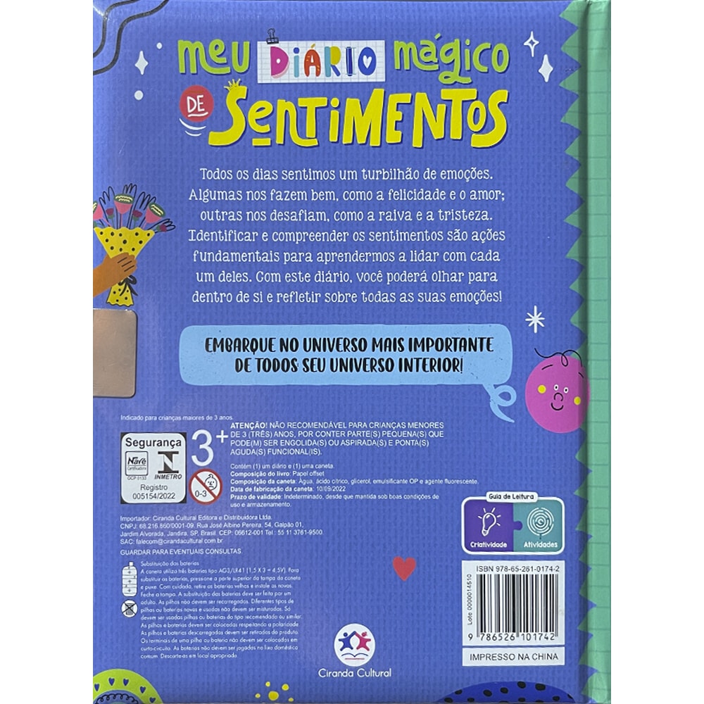 Meu diario magico de sentimentos