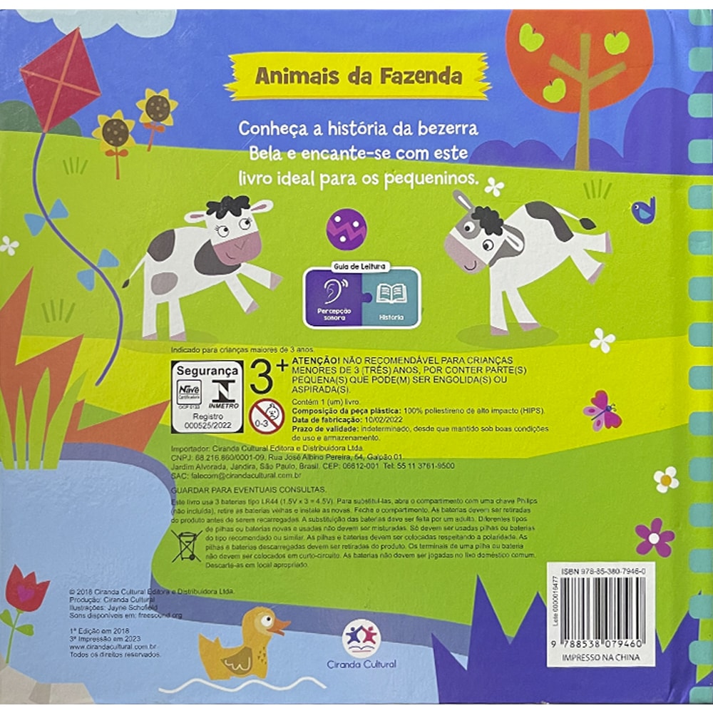 A Bezerra Bela | Animais da Fazenda
