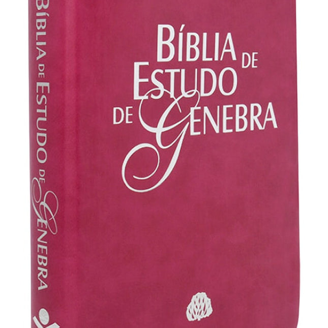 Bíblia de Estudo de Genebra | Letra Normal | ARA | Capa Luxo Pink