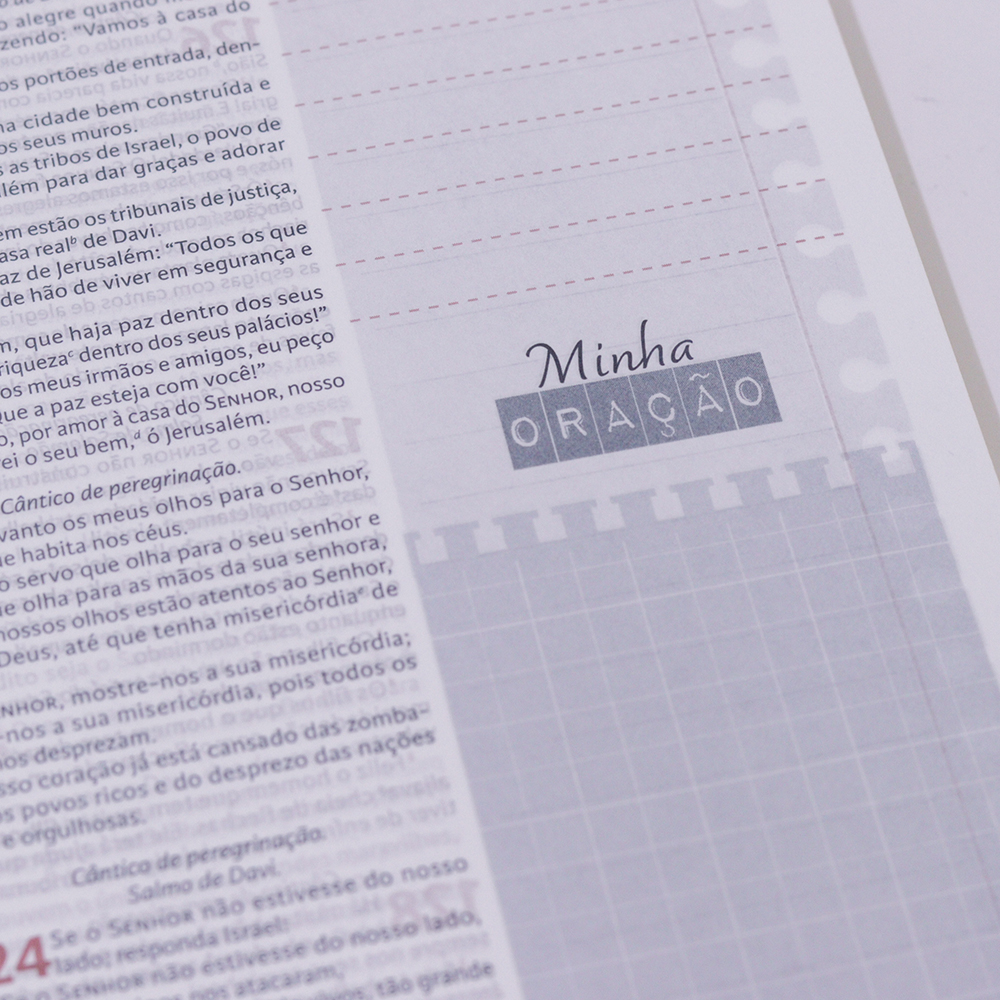 Nova Bíblia Viva Com Espaço para Anotação | Letra Normal | Capa Espiral Força e Poder