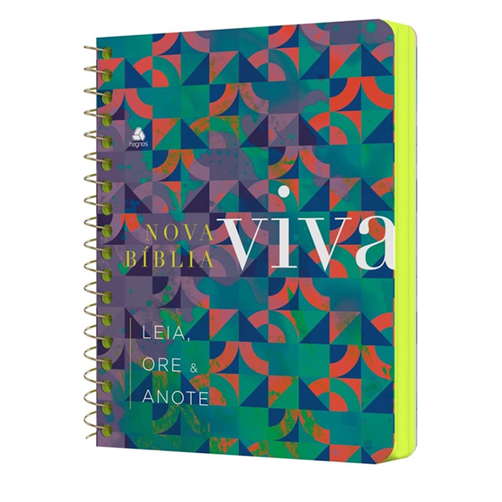 Nova Bíblia Viva Com Espaço para Anotação | Letra Normal | Capa Espiral Nova Vida