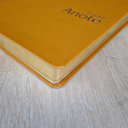 Bíblia Sagrada Leia e Anote | NVT | Letra Normal | Capa Luxo Laranja