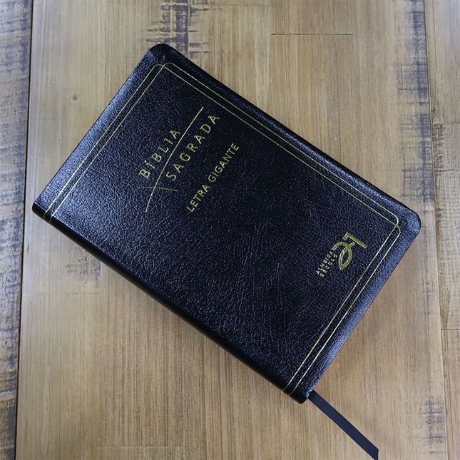 Biblia Sagrada | A21 | Letra Gigante | Capa Luxo Preta