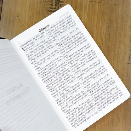 Biblia Sagrada | A21 | Letra Gigante | Capa Luxo Preta