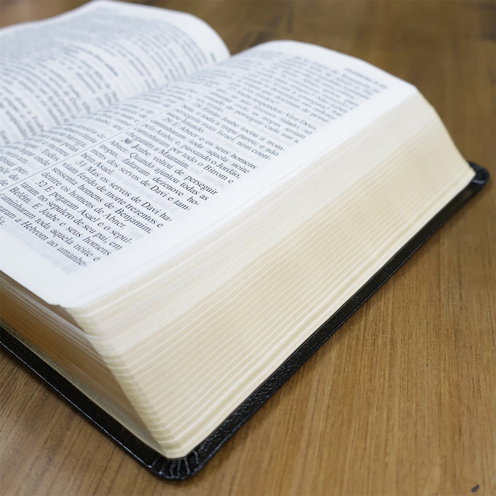 Biblia Sagrada | A21 | Letra Gigante | Capa Luxo Preta