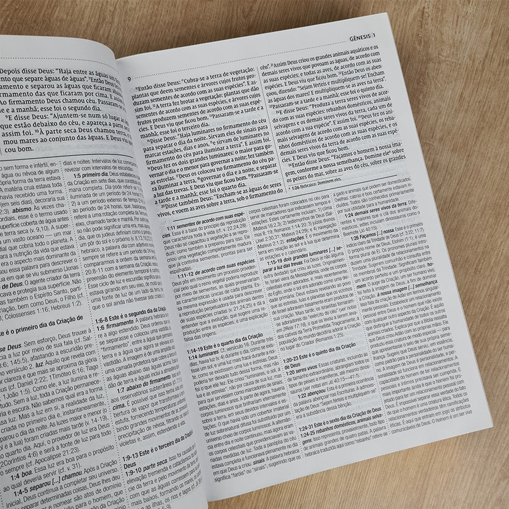Bíblia De Estudo MacArthur | NVI | Letra Normal | Capa Dura Tecido Cinza