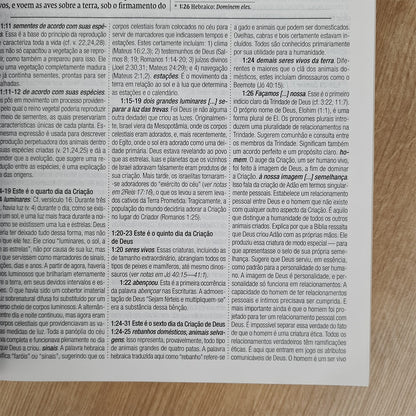 Bíblia De Estudo MacArthur | NVI | Letra Normal | Capa Dura Tecido Cinza